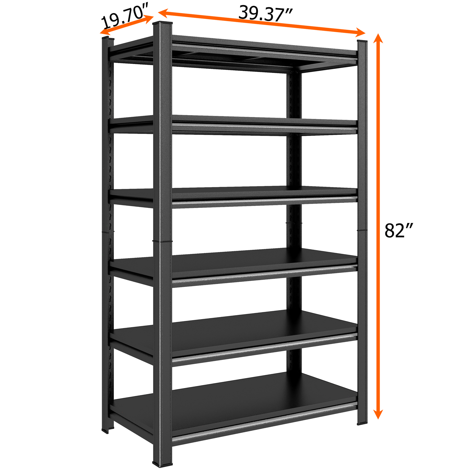 Heavy-Duty Adjustable Metal Storage Shelving Units for workshop, garage, storage, or utility use