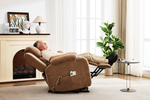 Dual-Motor Leather-Air Power Lift Recliner detail image 120