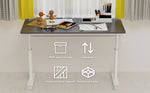 Height Adjustable Study Desk for Home Office workspace desk setup