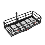 500 lb Folding Hitch Cargo Carrier for 2" Receiver for workshop, garage, storage, or utility use