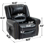 Dual-Motor Power Lift Heat & Massage Recliner detail image 25