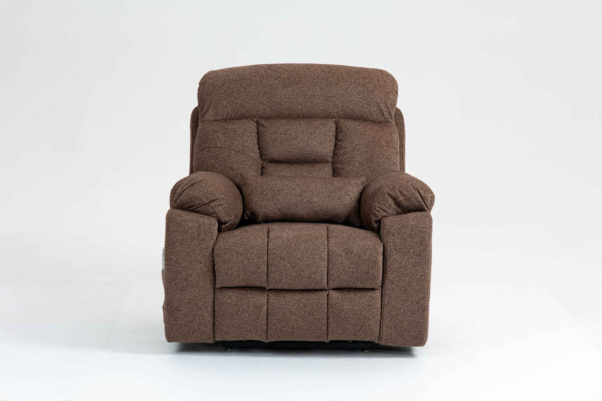 Power Lift Recliner with Heat, Massage & High-Density Foam detail image 2