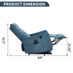 Single Motor Power Lift Recliner Chair with Massage & Heat detail image 13