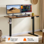 48" x 24" Electric Standing Desk workspace desk setup