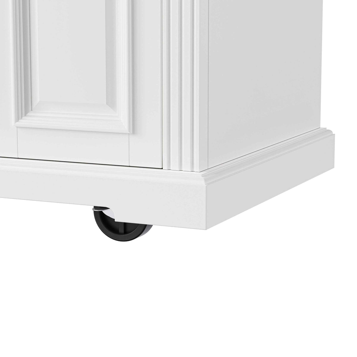 54 in. Rolling Kitchen Island with Drop Leaf & Storage product view 21