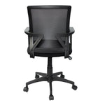 Techni Mobili Ergonomic Mesh Task Chair, Black for home office seating