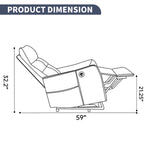 Single Motor Power Lift Recliner Chair with Massage & Heat detail image 90