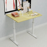 Height Adjustable Study Desk for Home Office workspace desk setup