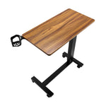VEVOR Height Adjustable Rolling Overbed Laptop Desk mobile laptop workstation
