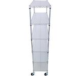 6-Tier NSF Wire Shelving Unit, 6000 lb Capacity for workshop, garage, storage, or utility use
