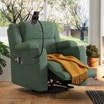 Electric Power Recliner Chair with Heat and Massage, 270° Swivel detail image 28