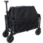Expandable Dual-Layer Utility Wagon for workshop, garage, storage, or utility use