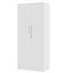 Locking Steel Garage Storage Cabinet with 4 Adjustable Shelves for workshop, garage, storage, or utility use