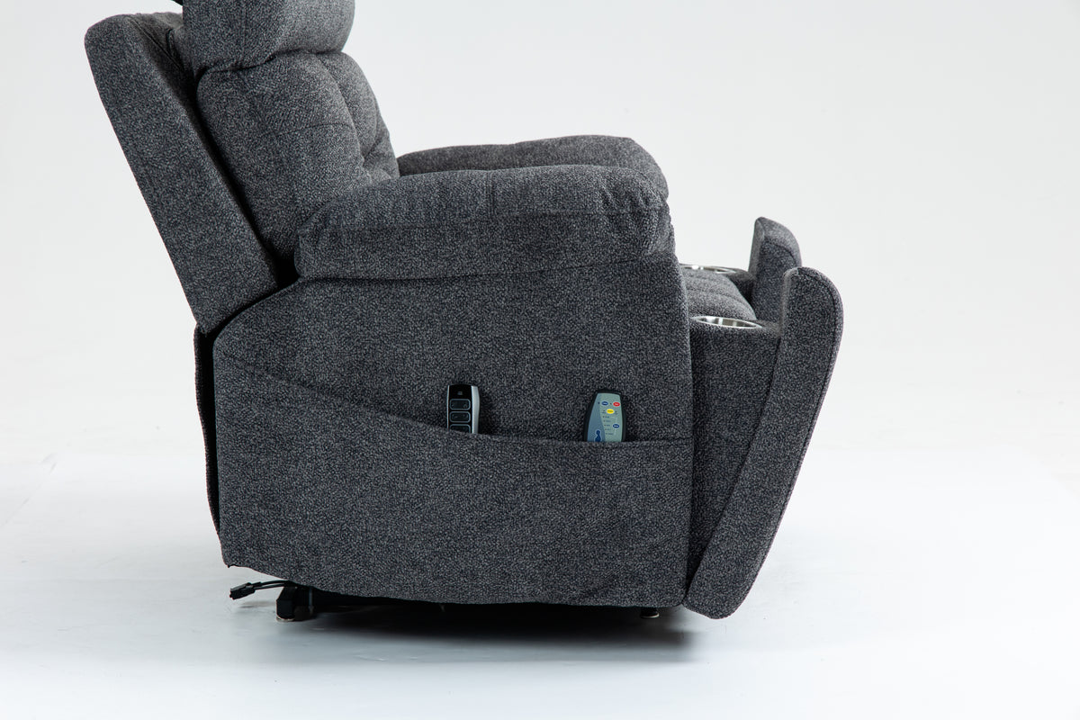 Power Lift Recliner with Heat, Massage & High-Density Foam detail image 85
