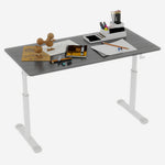 Height Adjustable Study Desk for Home Office workspace desk setup