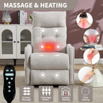 Single Motor Power Lift Recliner Chair with Massage & Heat detail image 42