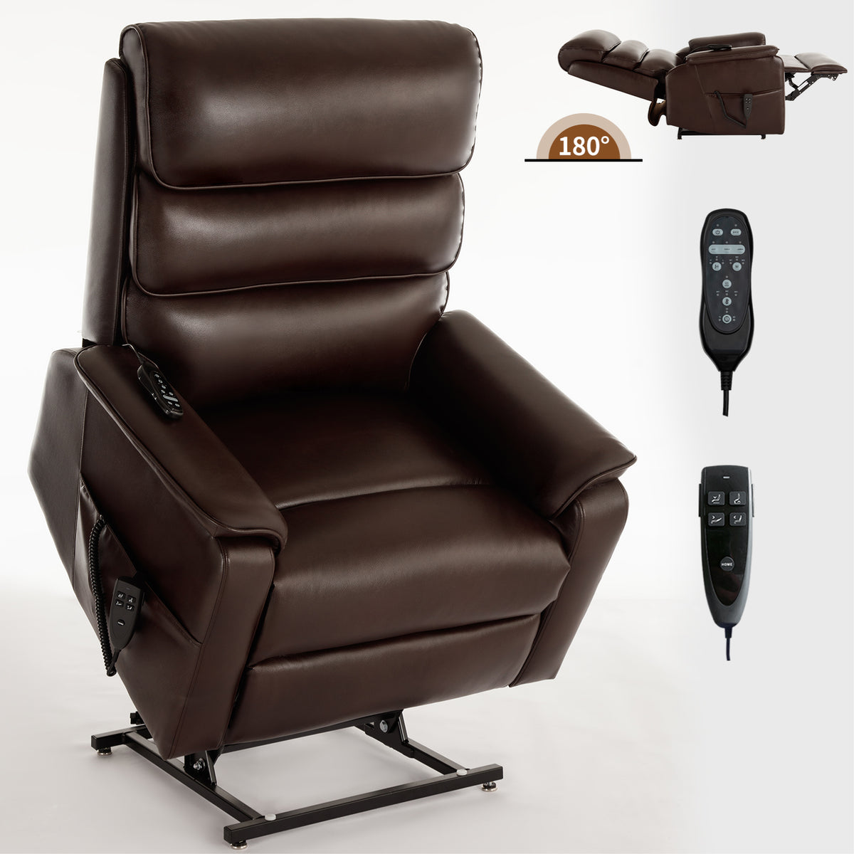 Dual-Motor Power Lift Heat & Massage Recliner detail image 19