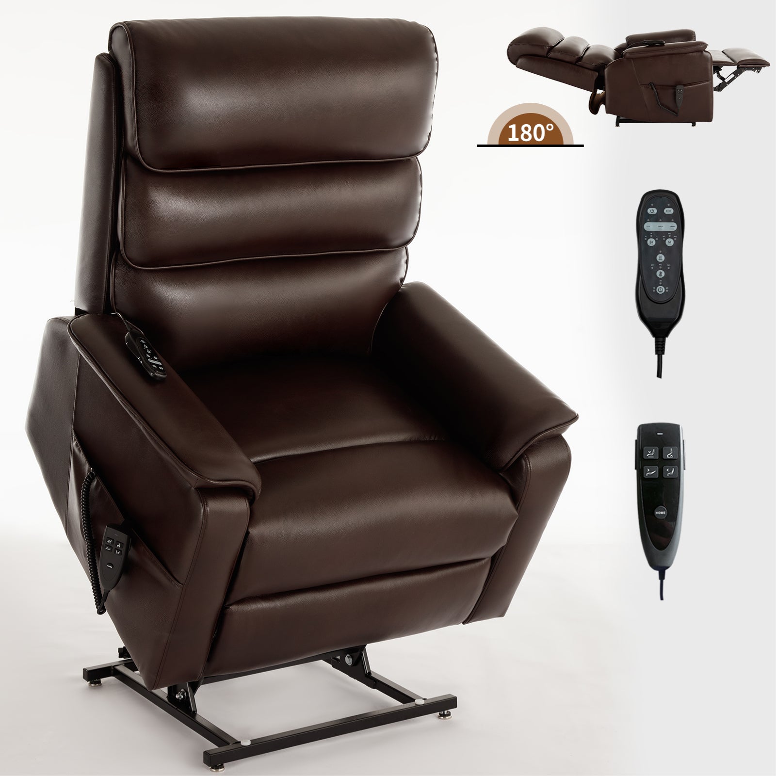 Dual-Motor Power Lift Heat & Massage Recliner detail image 19