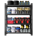 Heavy-Duty Adjustable Garage Shelving for Warehouse Storage for workshop, garage, storage, or utility use