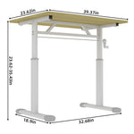 Height Adjustable Study Desk for Home Office workspace desk setup
