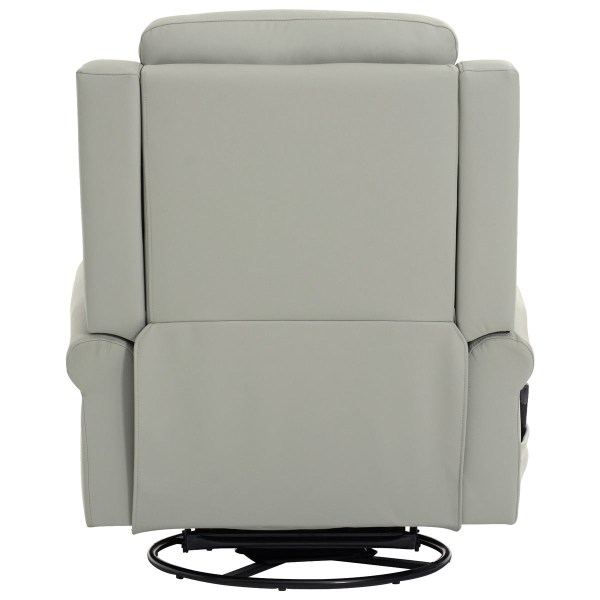 Modern PU Leather Manual Recliner Chair with 270° Swivel, Massage detail image 29
