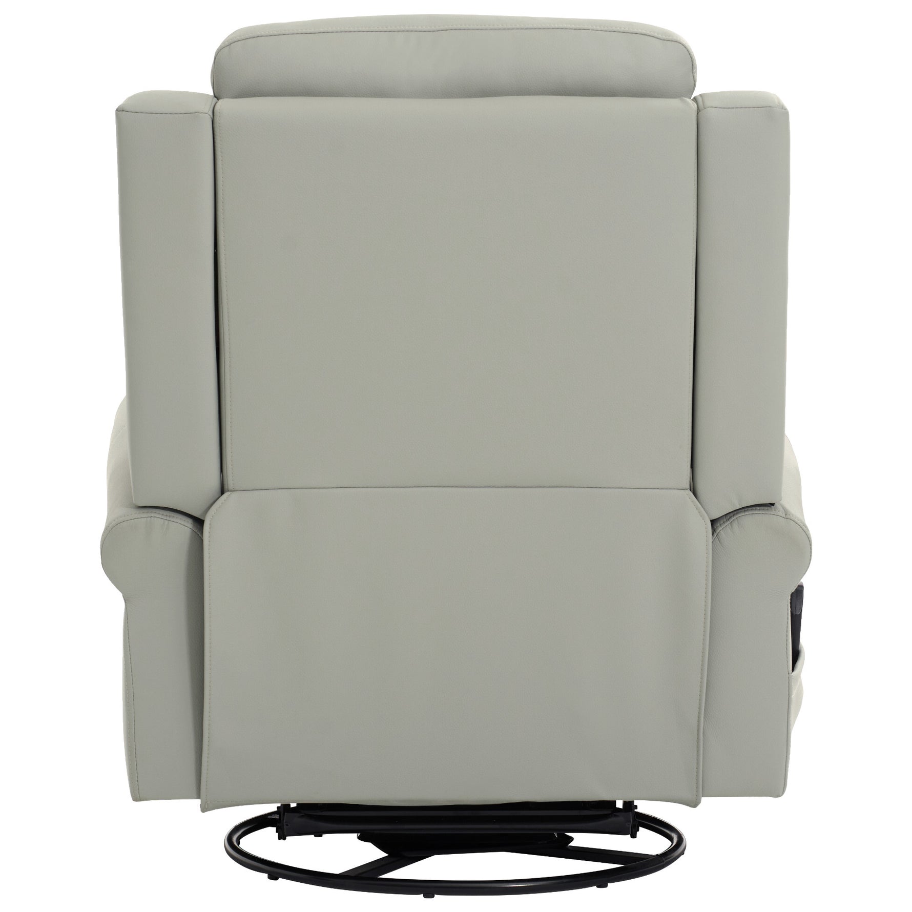 Modern PU Leather Manual Recliner Chair with 270° Swivel, Massage detail image 29