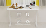 Height Adjustable Study Desk for Home Office workspace desk setup