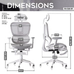 Techni Sport AIRFLEX2.0 White Mesh Ergonomic Chair product image