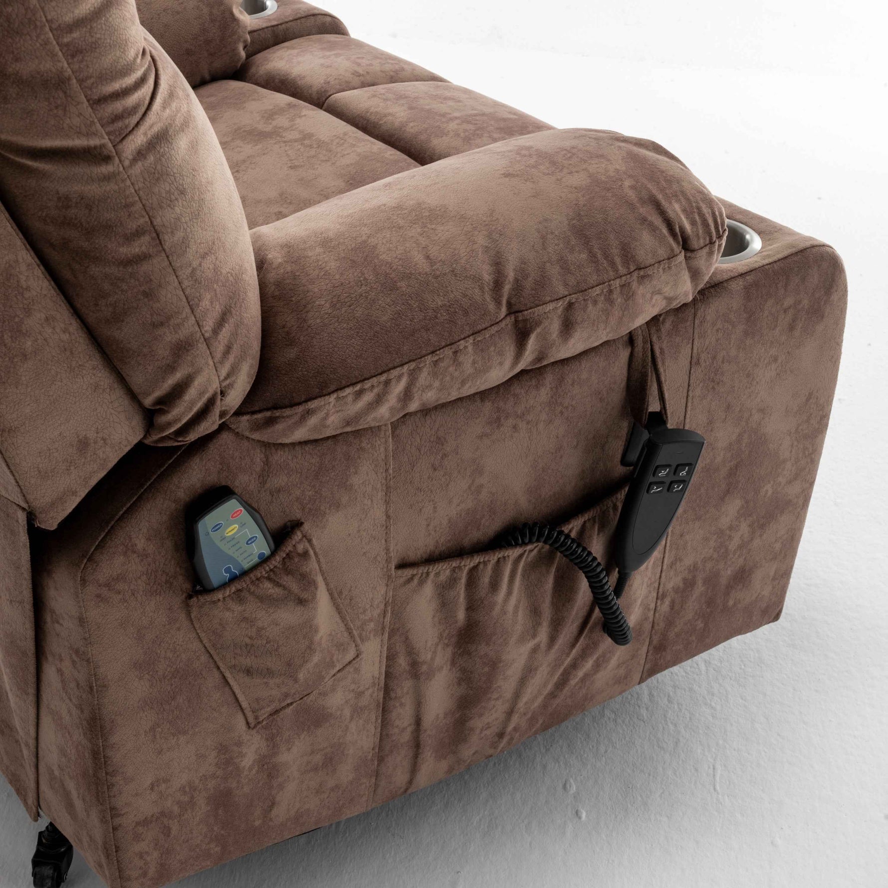 Big and Tall Power Lift Recliner with Heat and Massage detail image 3