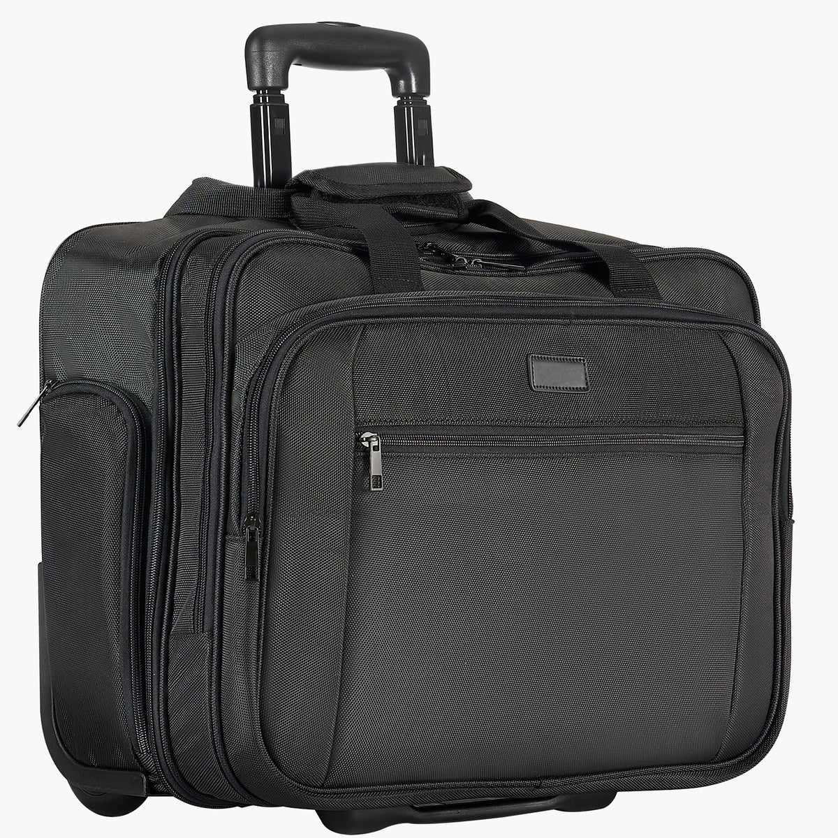 VEVOR rolling laptop bag with wheels and structured storage for work travel