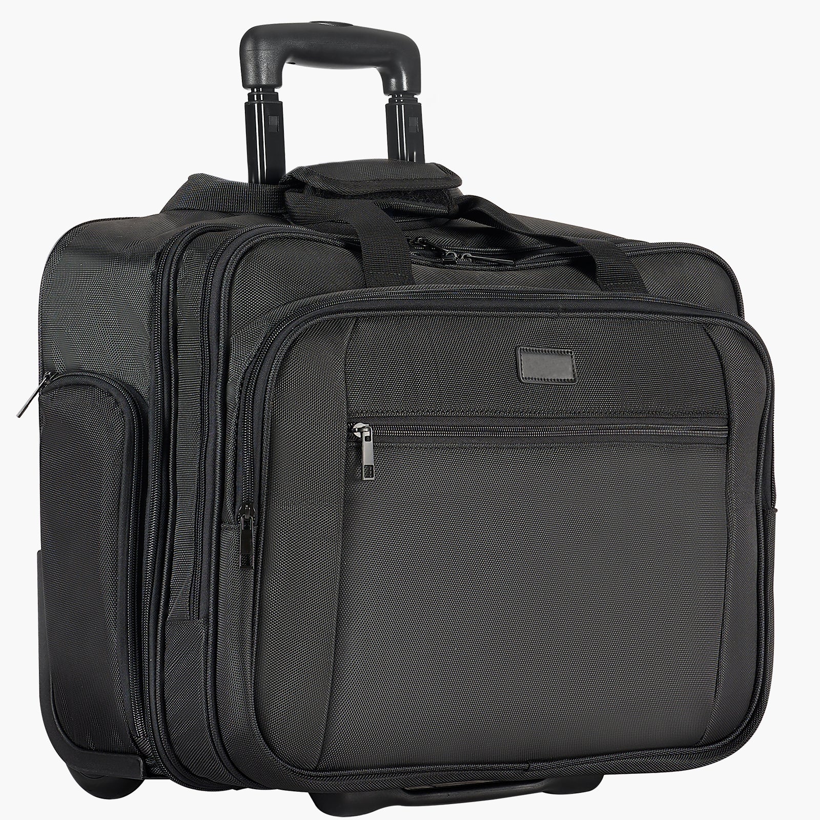 VEVOR rolling laptop bag with wheels and structured storage for work travel