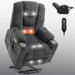 Large Power Lift Heat & Massage Recliner detail image 20