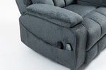 Oversized Lay Flat Recliner with Heat and Massage, Extended Footrest, Cup Holderr detail image 53