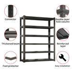Industrial Heavy Duty Adjustable Metal Mesh Storage Shelving Unit for workshop, garage, storage, or utility use