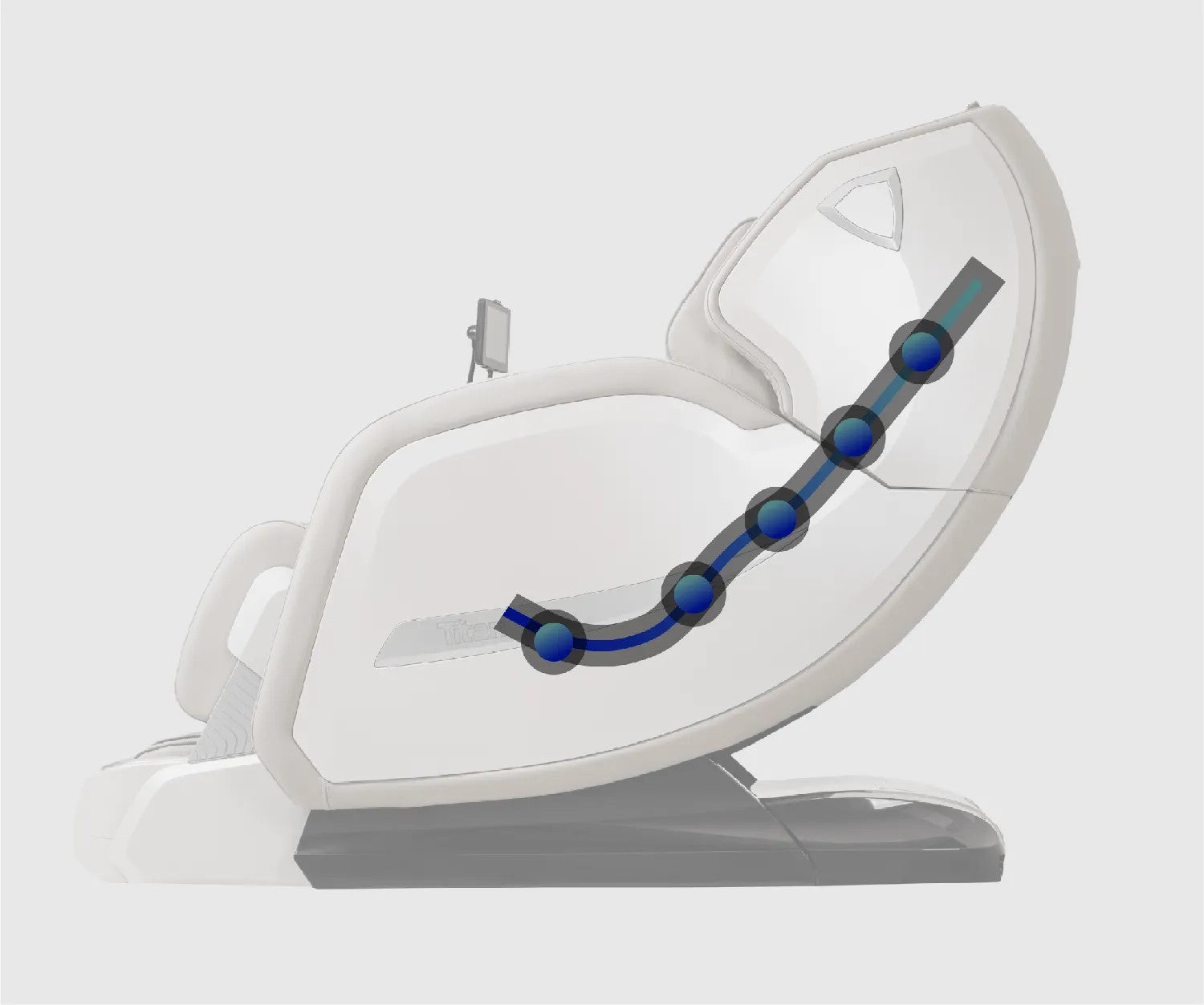 Titan 4D Advent Massage Chair With Intelligent Control helpful visual detail image