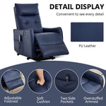 Single Motor Power Lift Recliner Chair with Massage & Heat detail image 80
