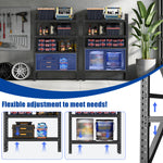 Heavy-Duty Adjustable Garage Shelving for Warehouse Storage for workshop, garage, storage, or utility use