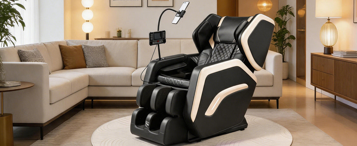 Zero Gravity Massage Recliner with Full-Body Air Pressure detail image 9