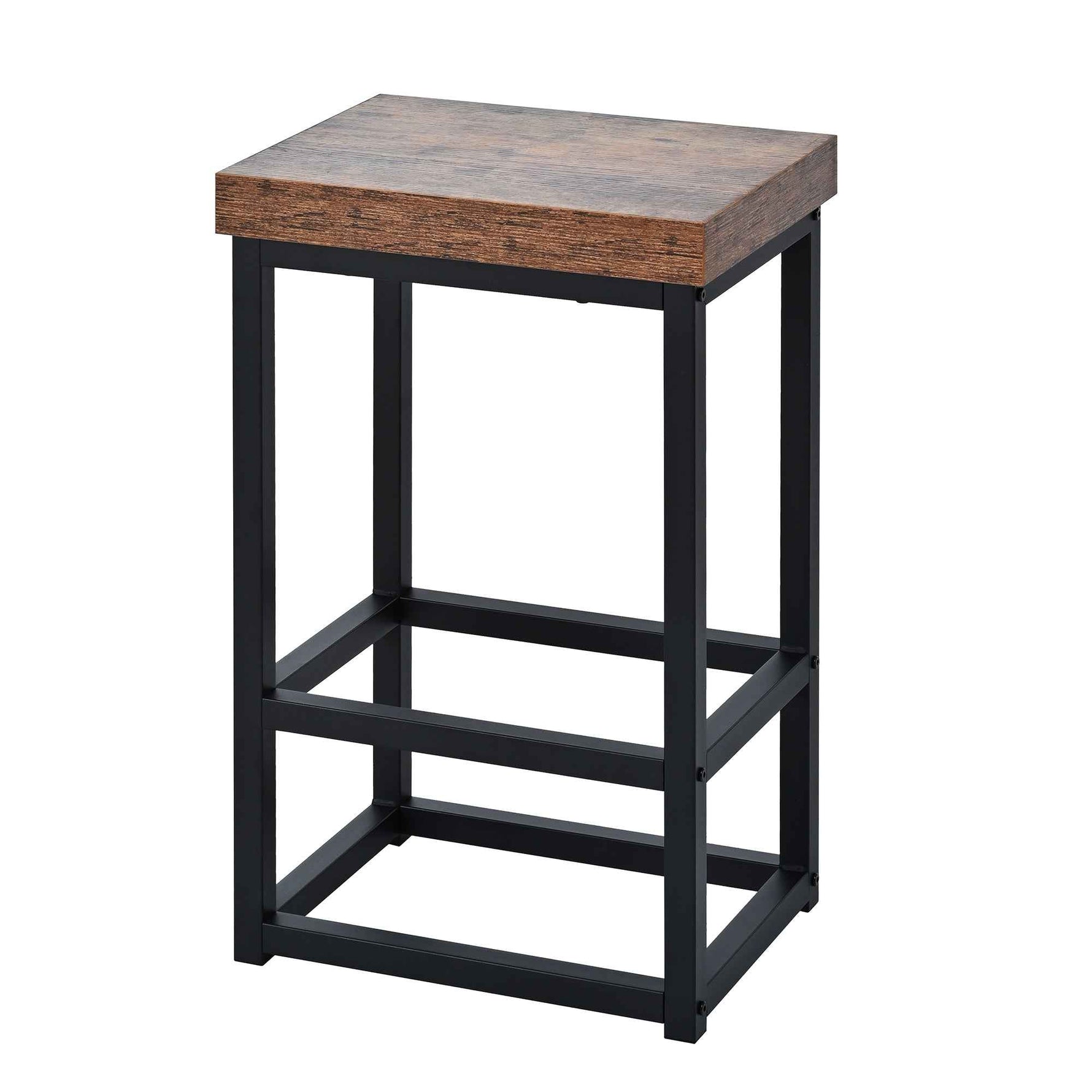 53 in. Farmhouse Kitchen Island with Power Outlet & Stools product view 21