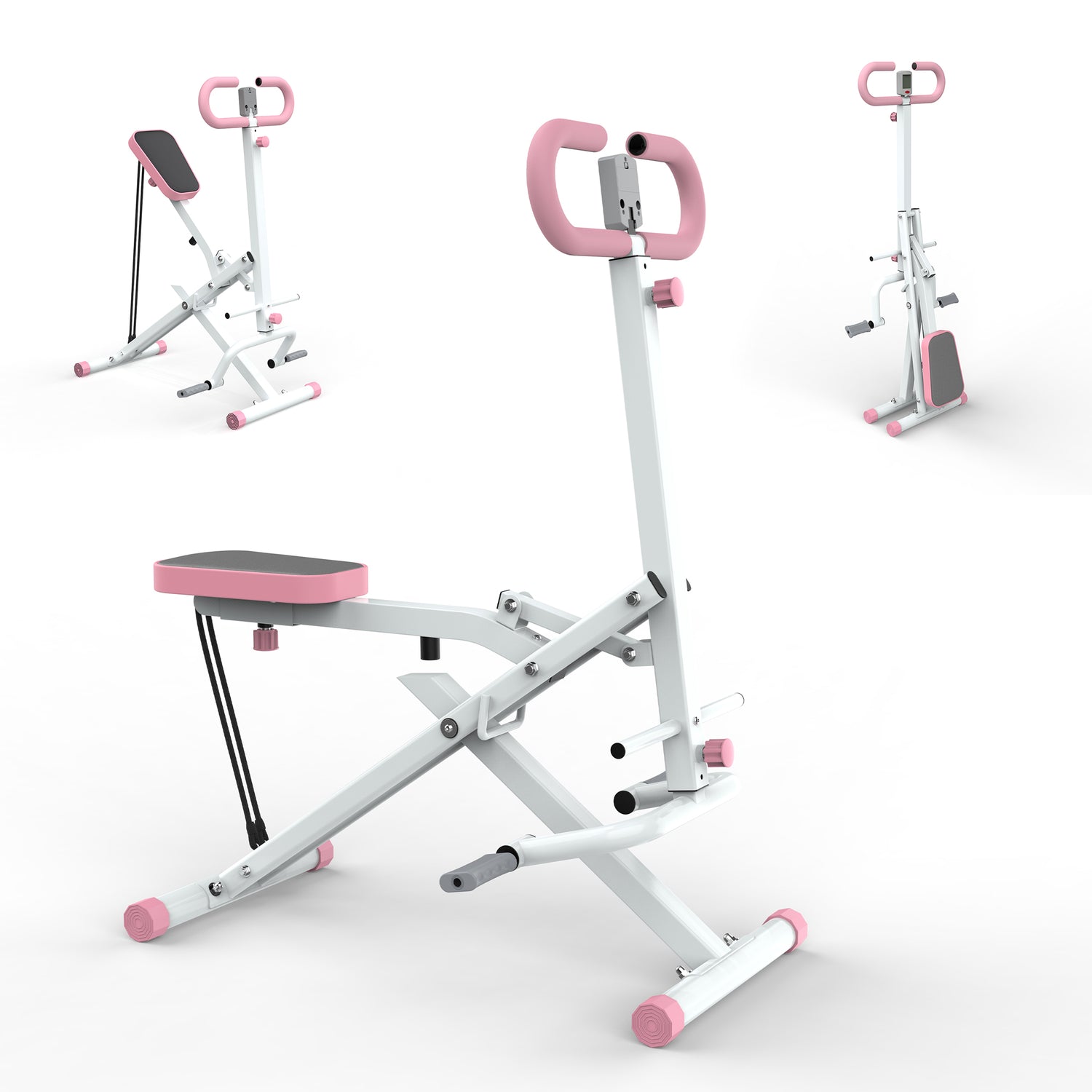 Foldable Assisted Squat Trainer with Resistance Bands product image