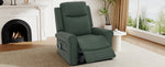 Modern PU Leather Manual Recliner Chair with 270° Swivel, Massage detail image 18