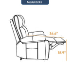 Dual-Motor Power Lift Recliner with Heat & Massage, 350 lb Capacity detail image 124