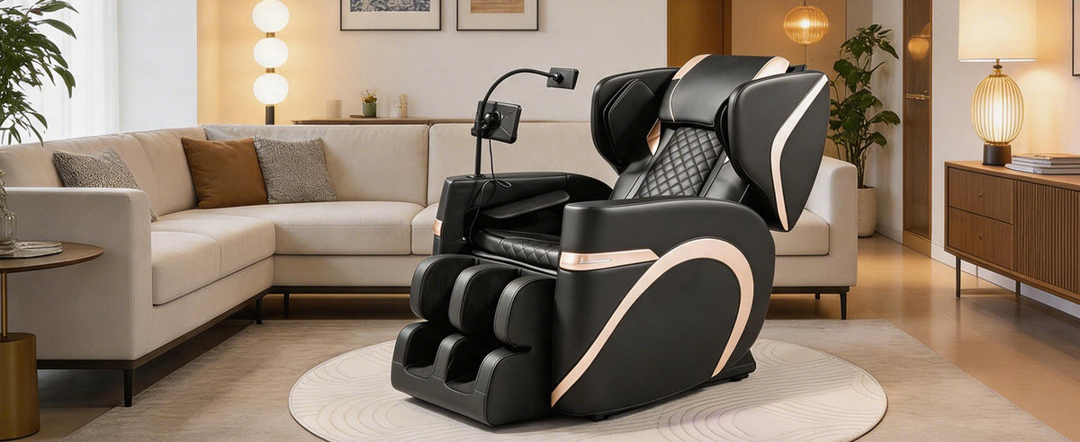 Zero Gravity Massage Recliner with Full-Body Air Pressure detail image 37