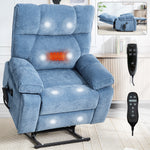 Dual-Motor Power Lift Recliner with Heat & Massage, 350 lb Capacity detail image 57