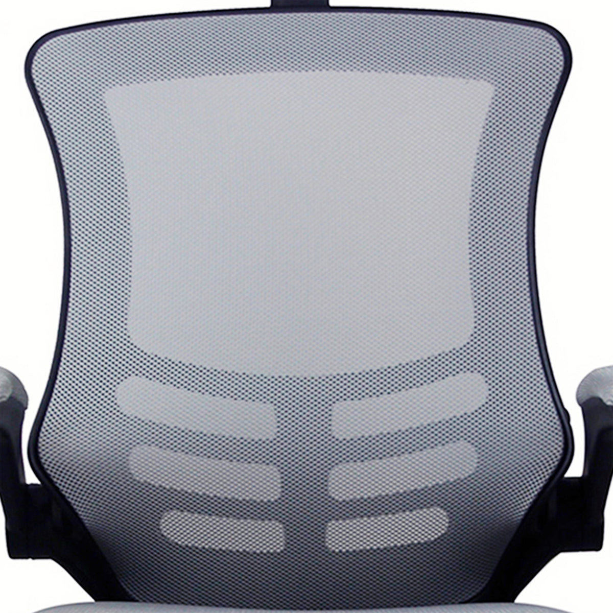 Techni Mobili High-Back Mesh Executive Chair, Silver Grey for home office seating