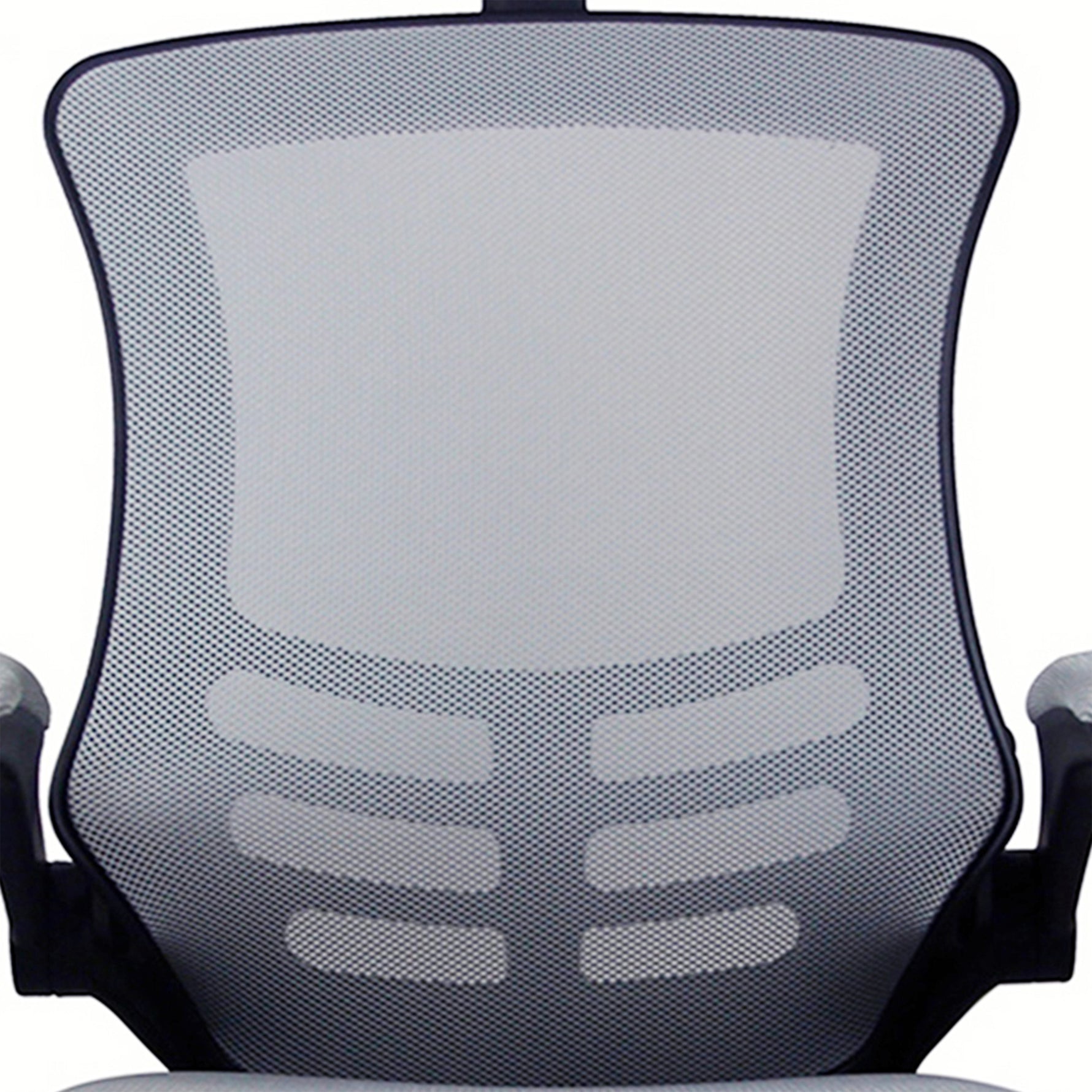 Techni Mobili High-Back Mesh Executive Chair, Silver Grey for home office seating