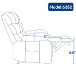 Dual-Motor Lift Recliner with Heat & Massage, 350 lb Capacity detail image 70