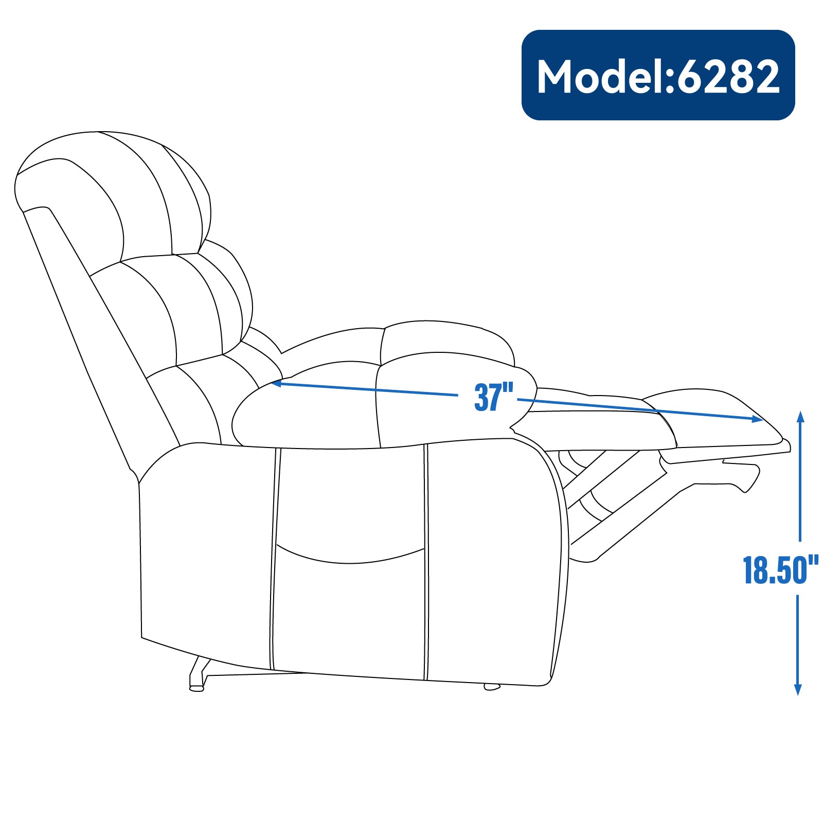 Dual-Motor Lift Recliner with Heat & Massage, 350 lb Capacity detail image 70