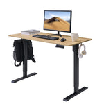 48" x 24" Electric Standing Desk workspace desk setup