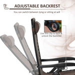 Folding Zero Gravity Rocking Lounge Chair detail image 6